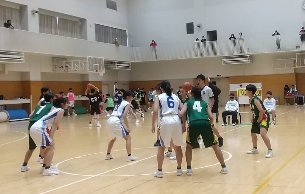 【クラブ活動】女子バスケットボール部 私学大会1回戦